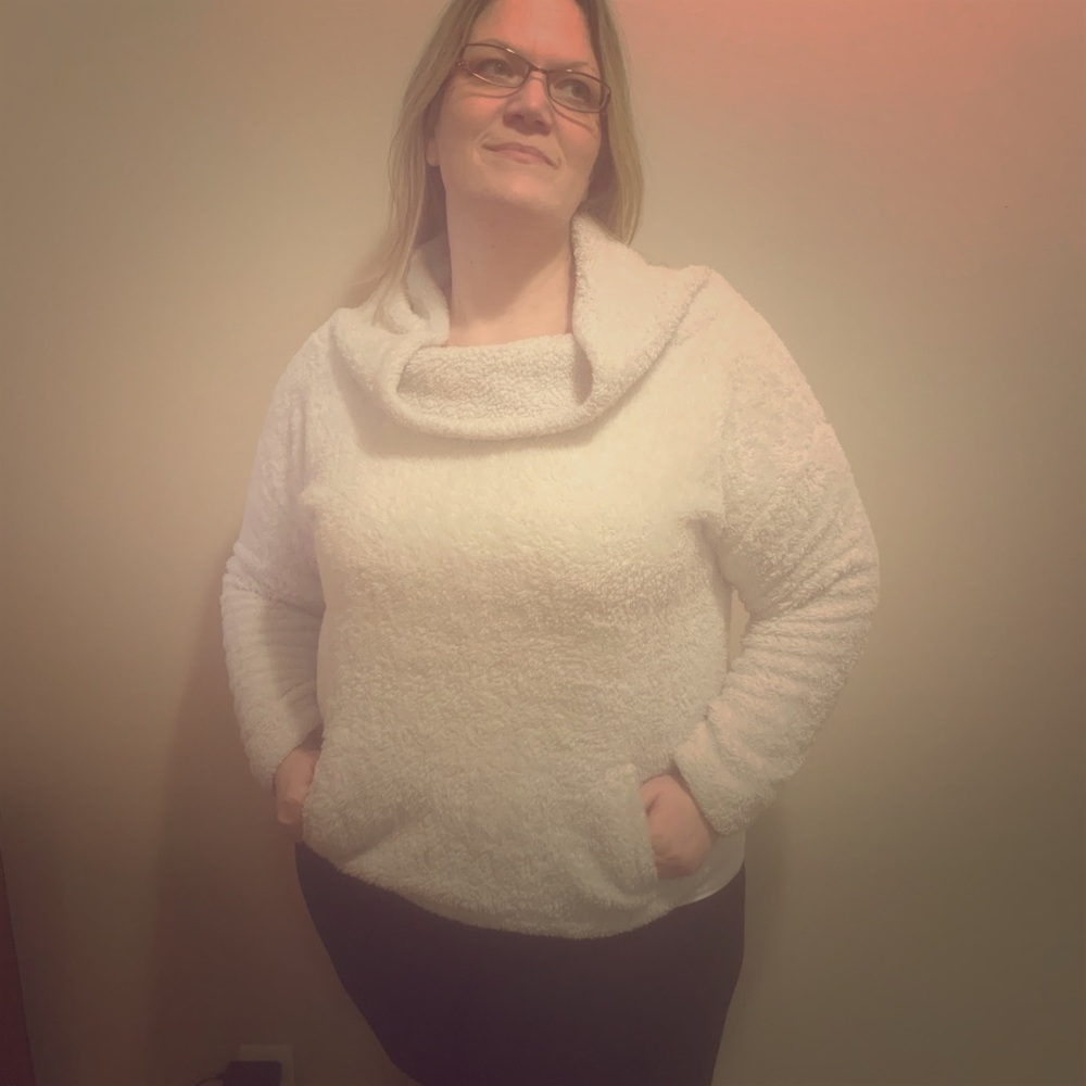 White sweater